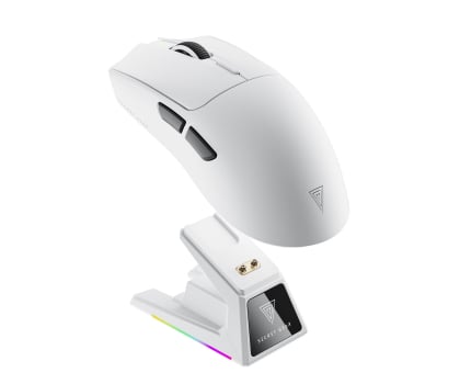 Myszka bezprzewodowa Secret Gear ZX1 PAW 3395 26000 dpi 8K Biała